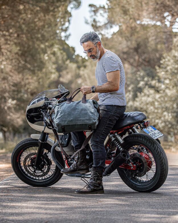 Builford waxed canvas duffle bag (1) waxed canvas duffle bag